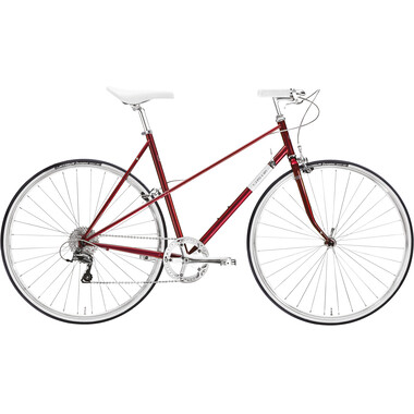 Bicicleta de paseo CREME ECHO UNO TRAPEZ Rojo 0